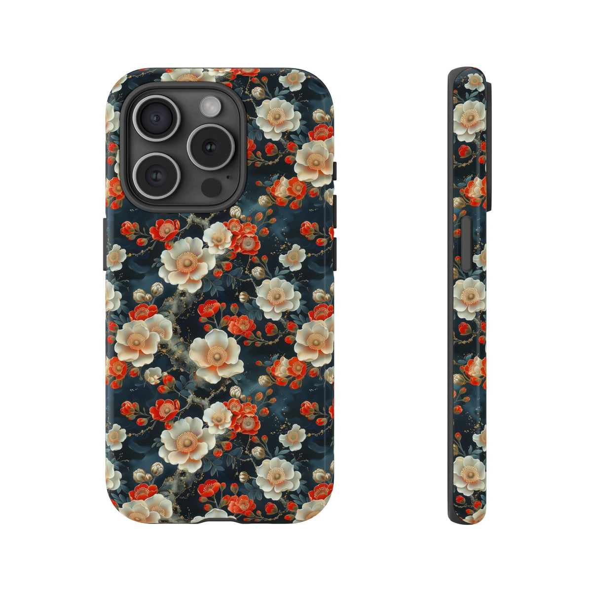 Japanese Pattern Phone Case – Elegant & Timeless Design for Your Phone 111