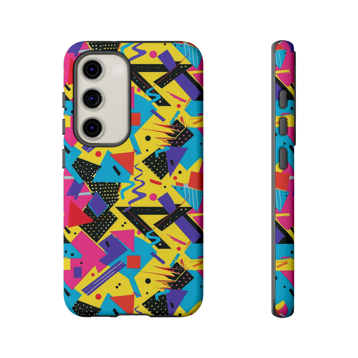 90s Themed Seamless Pattern Phone Case – Embrace Retro Style and Protection 223