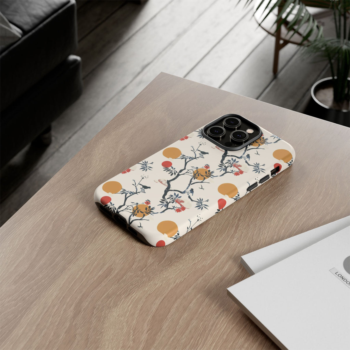 Japanese Pattern Phone Case – Elegant & Timeless Design for Your Phone 054