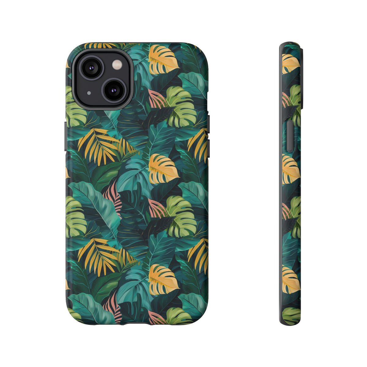 Jungle Pattern Phone Case – Exotic & Lush Design for Your Phone 337