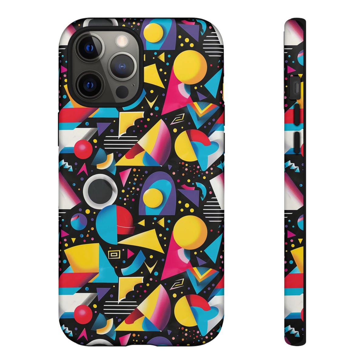 Retro 80s Seamless Phone Case – Vintage Style Meets Modern Protection 093