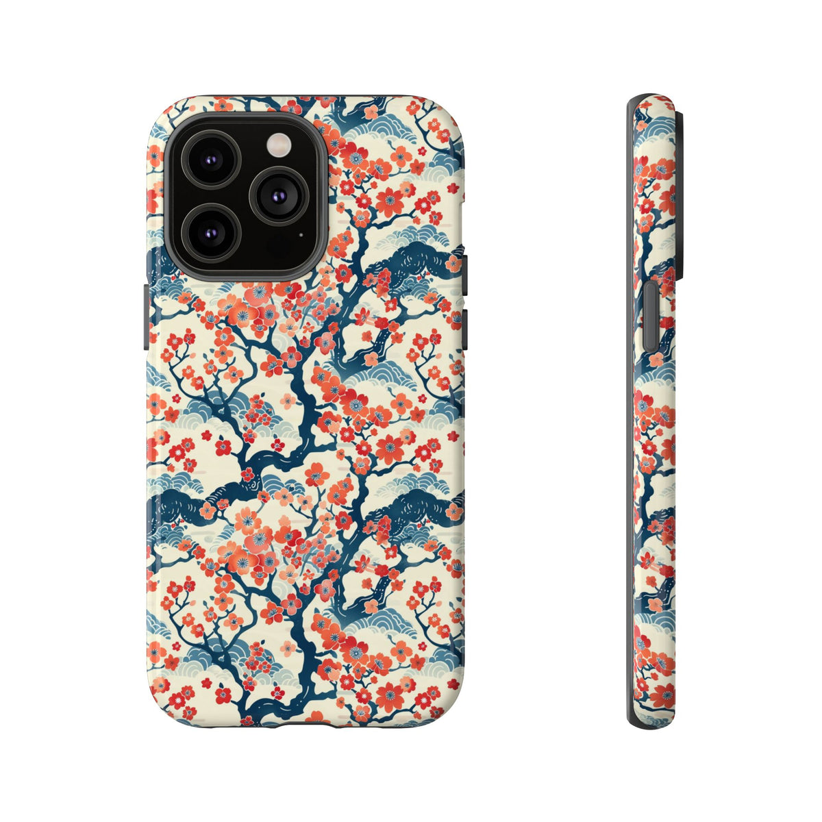 Japanese Pattern Phone Case – Elegant & Timeless Design for Your Phone 104