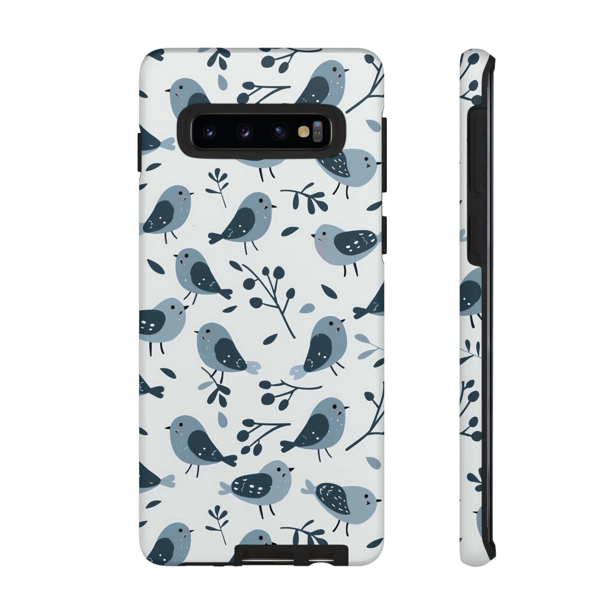 Birds Seamless Pattern Phone Case – Elegant and Timeless Avian Design 10