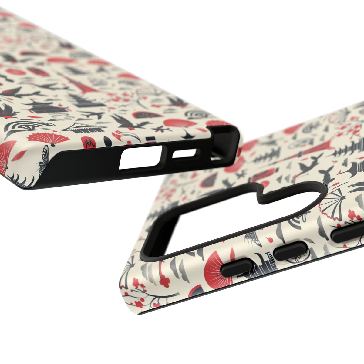 Japanese Pattern Phone Case – Elegant & Timeless Design for Your Phone 067