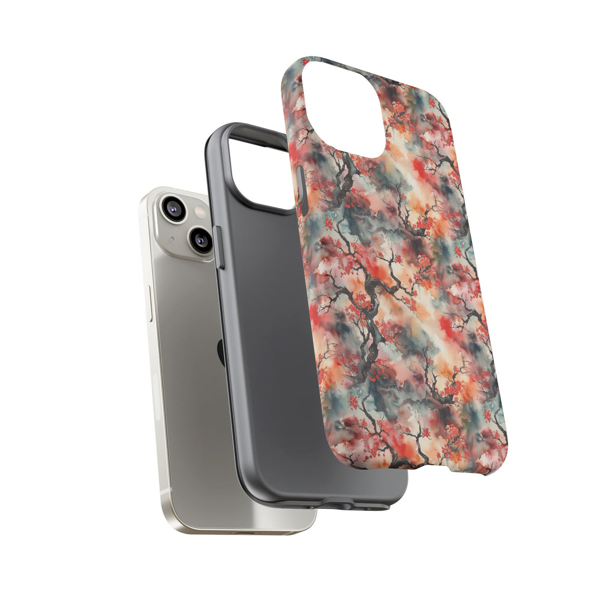 Japanese Pattern Phone Case – Elegant & Timeless Design for Your Phone 020