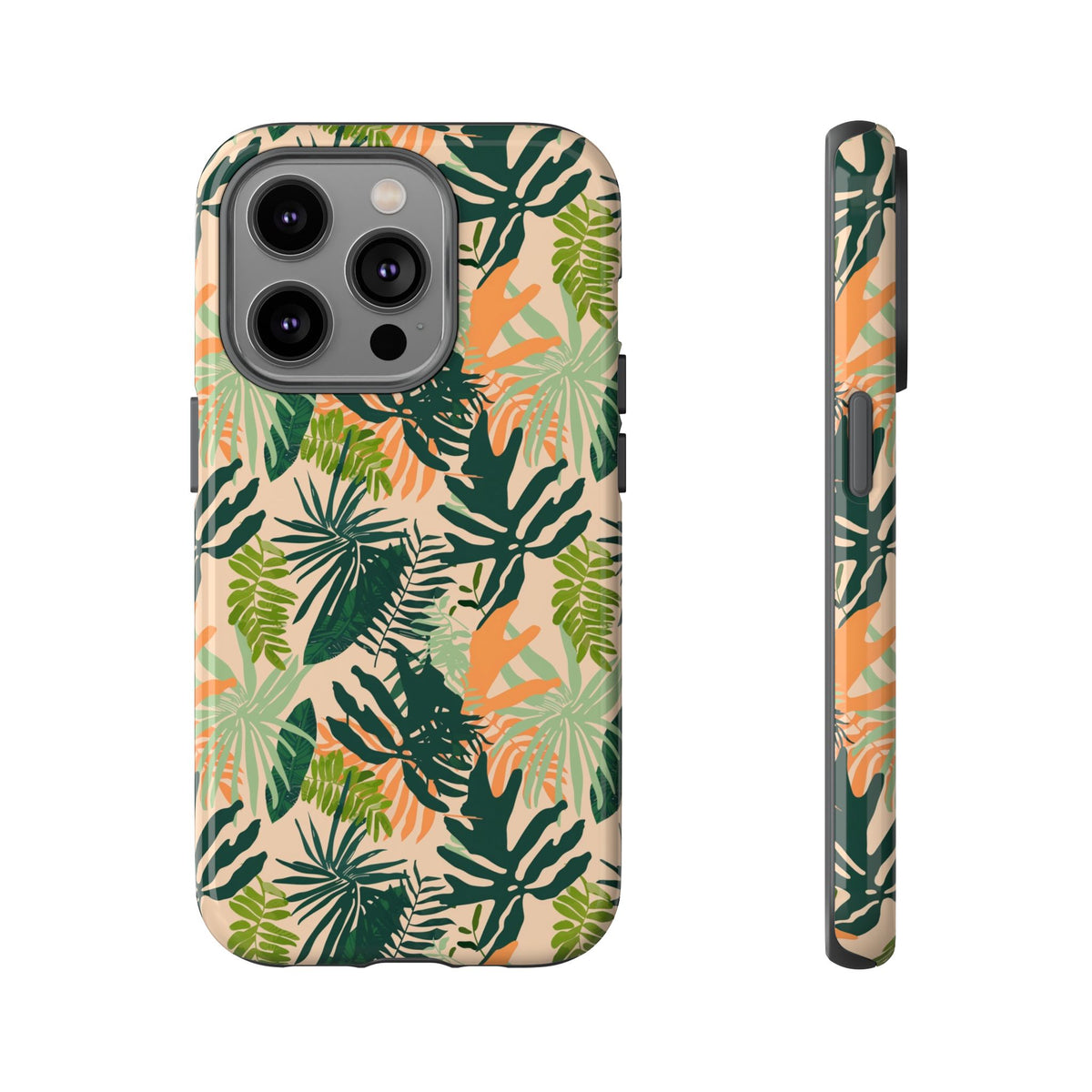 Jungle Pattern Phone Case – Exotic & Lush Design for Your Phone 353