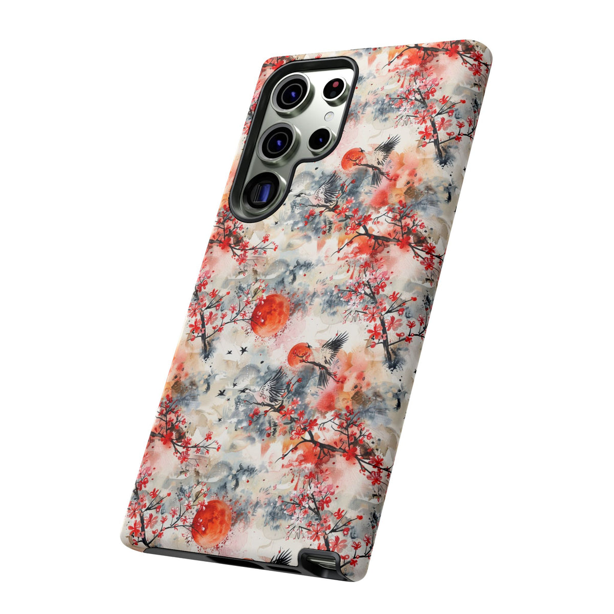 Japanese Pattern Phone Case – Elegant & Timeless Design for Your Phone 110