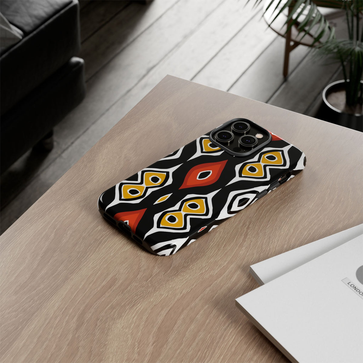 Stylish African Pattern Phone Case – Unique and Vibrant Protection 177