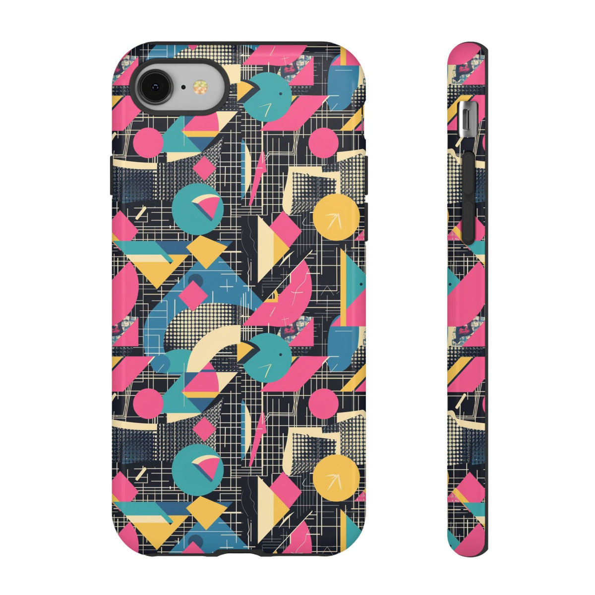 Retro 80s Seamless Phone Case – Vintage Style Meets Modern Protection 266