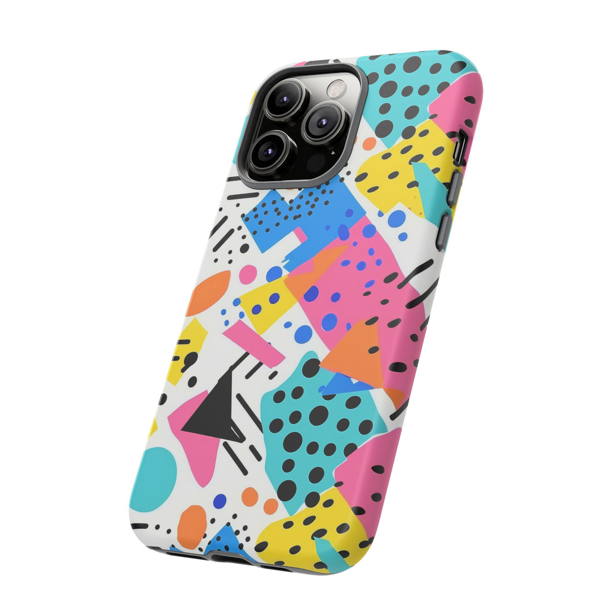 Bright Summer Memphis Design Phone Case – Vibrant and Playful Phone Cover