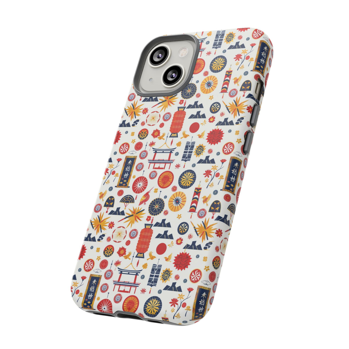 Japanese Pattern Phone Case – Elegant & Timeless Design for Your Phone 118