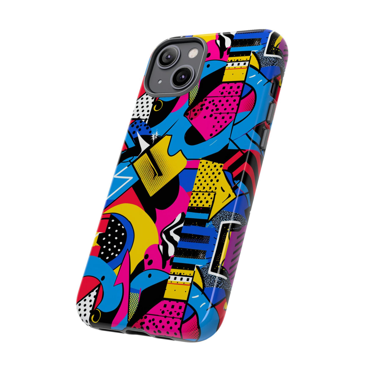 Retro 80s Seamless Phone Case – Vintage Style Meets Modern Protection