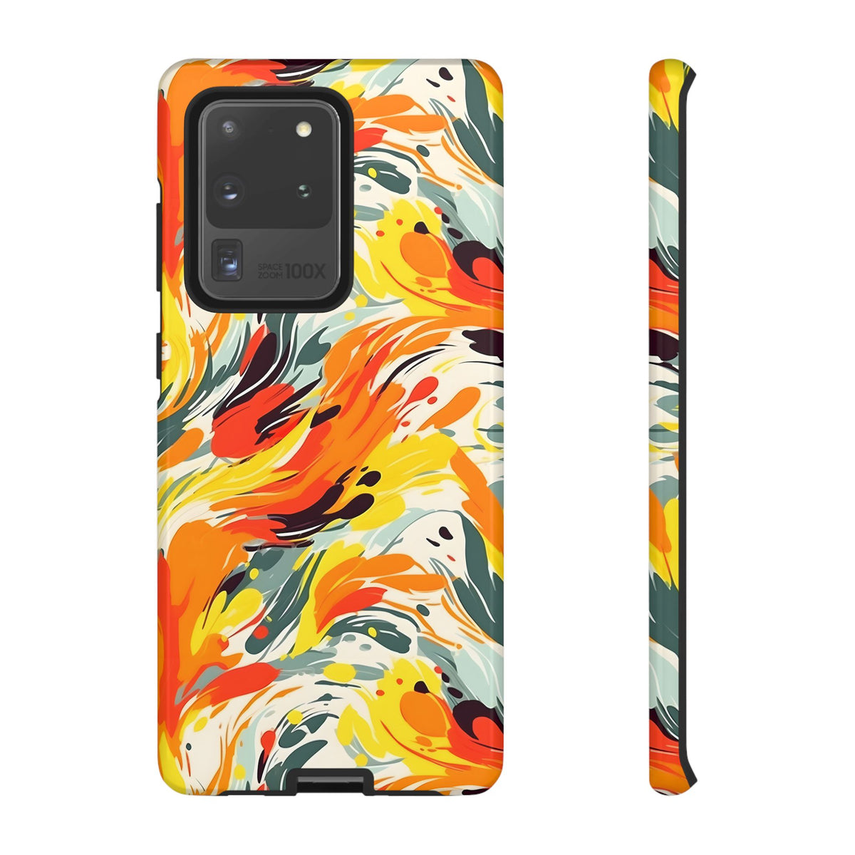 Abstract Painting Design Phone Case – Modern Art-Inspired Phone Cover 5