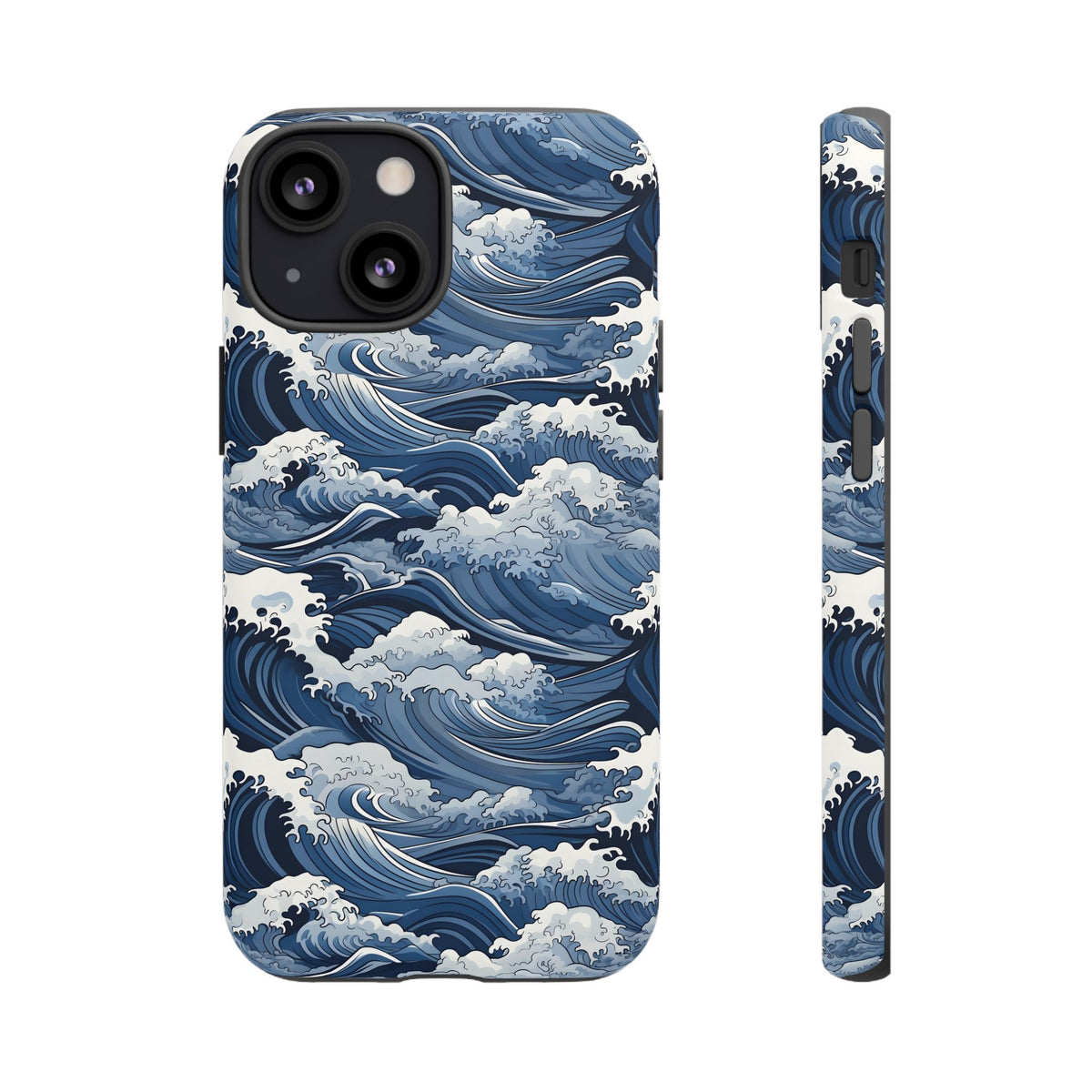 Japanese Waves Phone Case – Embrace Timeless Elegance with Classic Design