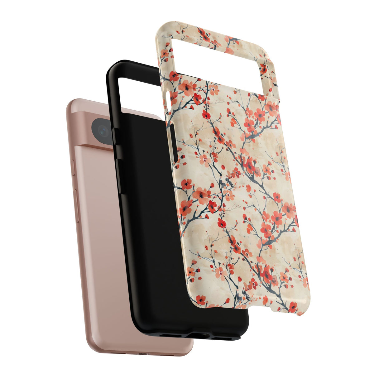 Japanese Pattern Phone Case – Elegant & Timeless Design for Your Phone 476