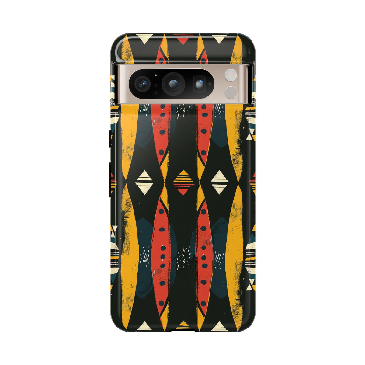 Stylish African Pattern Phone Case – Unique and Vibrant Protection 156