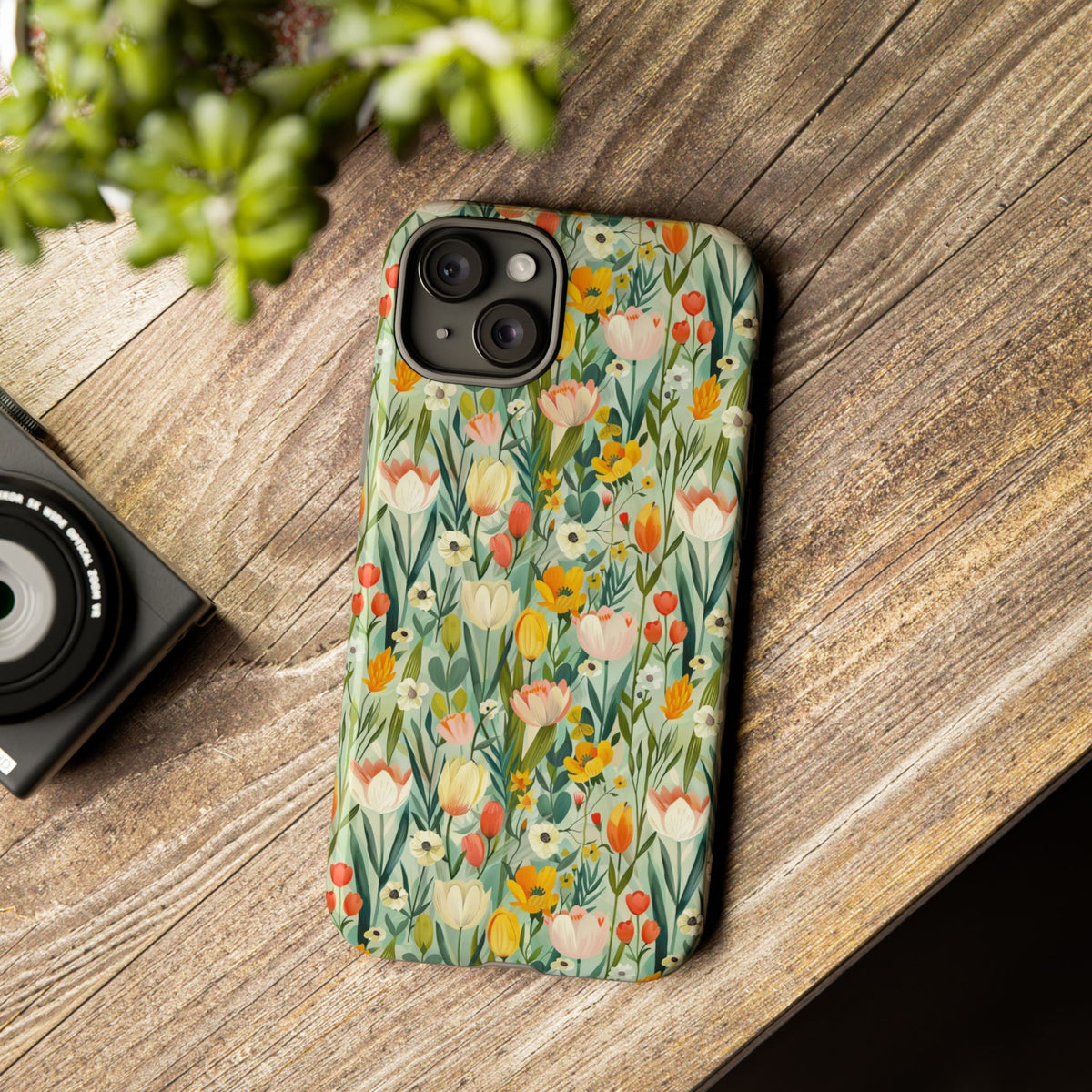 Spring Pattern Phone Case – Fresh & Vibrant Design for Your Phone 396