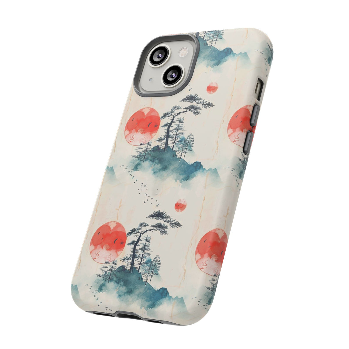 Japanese Pattern Phone Case – Elegant & Timeless Design for Your Phone 055