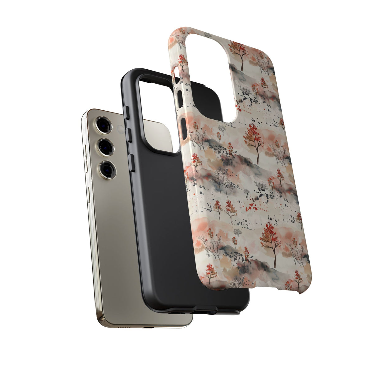 Japanese Pattern Phone Case – Elegant & Timeless Design for Your Phone 016