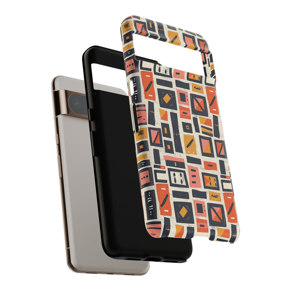 Stylish African Pattern Phone Case – Unique and Vibrant Protection 087