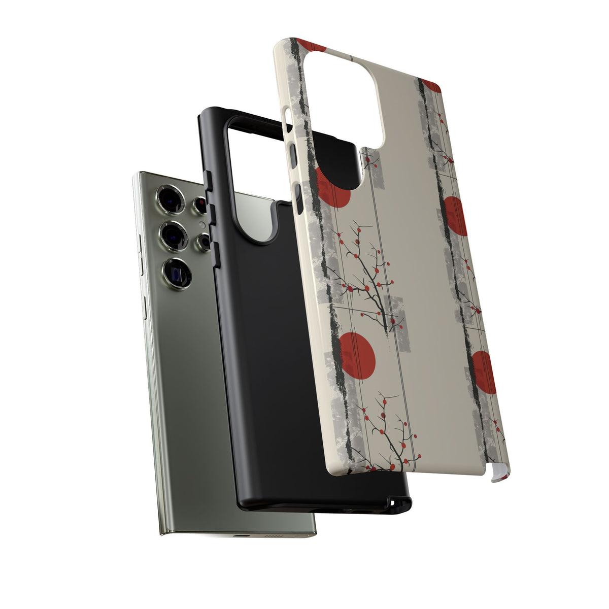 Japanese Pattern Phone Case – Elegant & Timeless Design for Your Phone 004