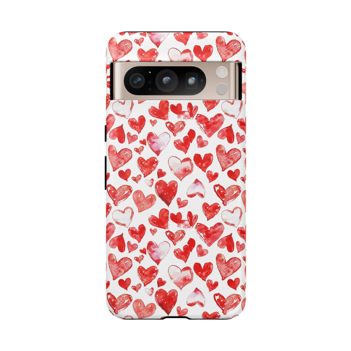 Heart Pattern Phone Case – Stylish & Loving Design for Your Device 813