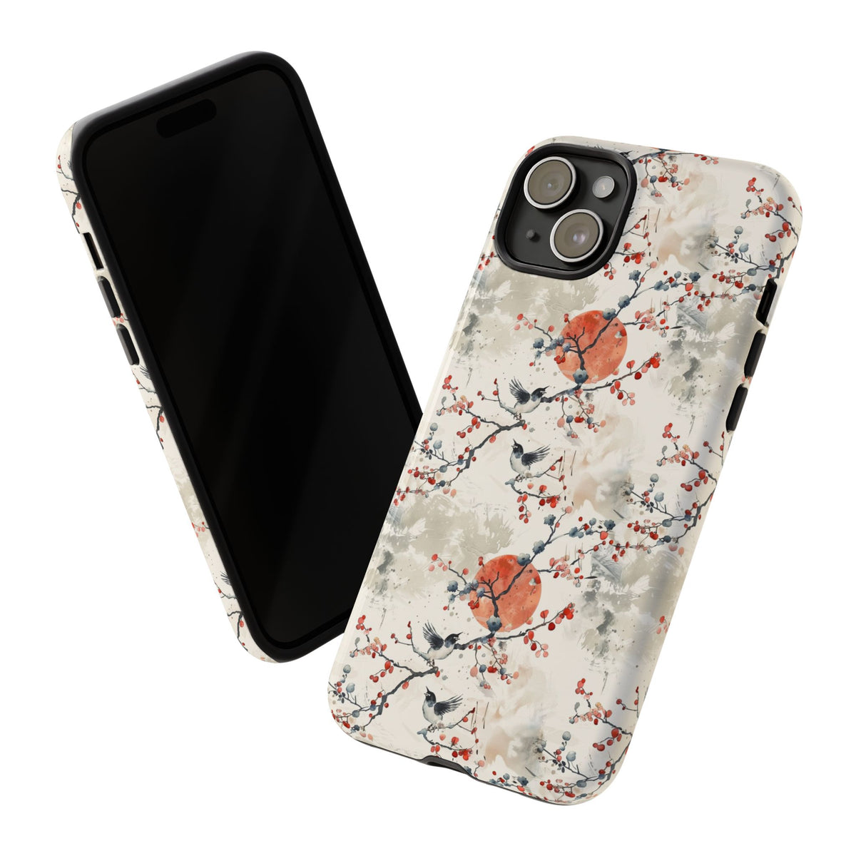 Japanese Pattern Phone Case – Elegant & Timeless Design for Your Phone 136