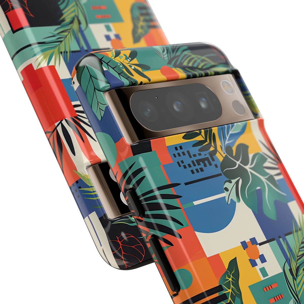 Jungle Collage Phone Case – Vibrant & Durable Nature-Inspired Protection