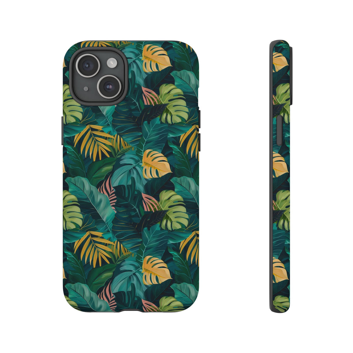 Jungle Pattern Phone Case – Exotic & Lush Design for Your Phone 337