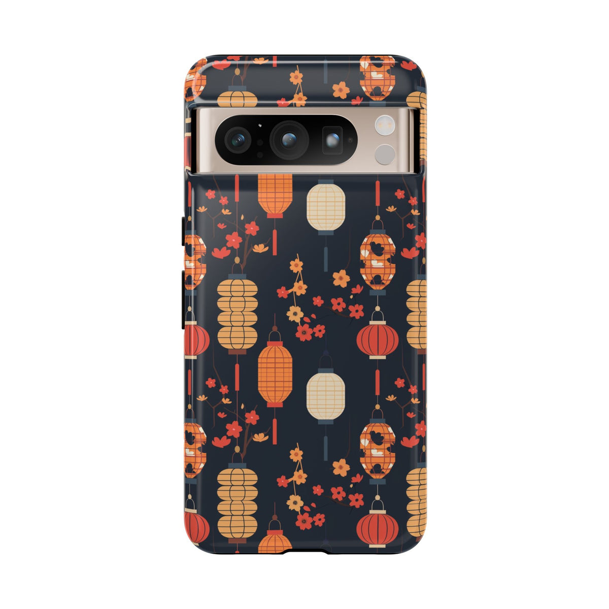 Japanese Pattern Phone Case – Elegant & Timeless Design for Your Phone 027