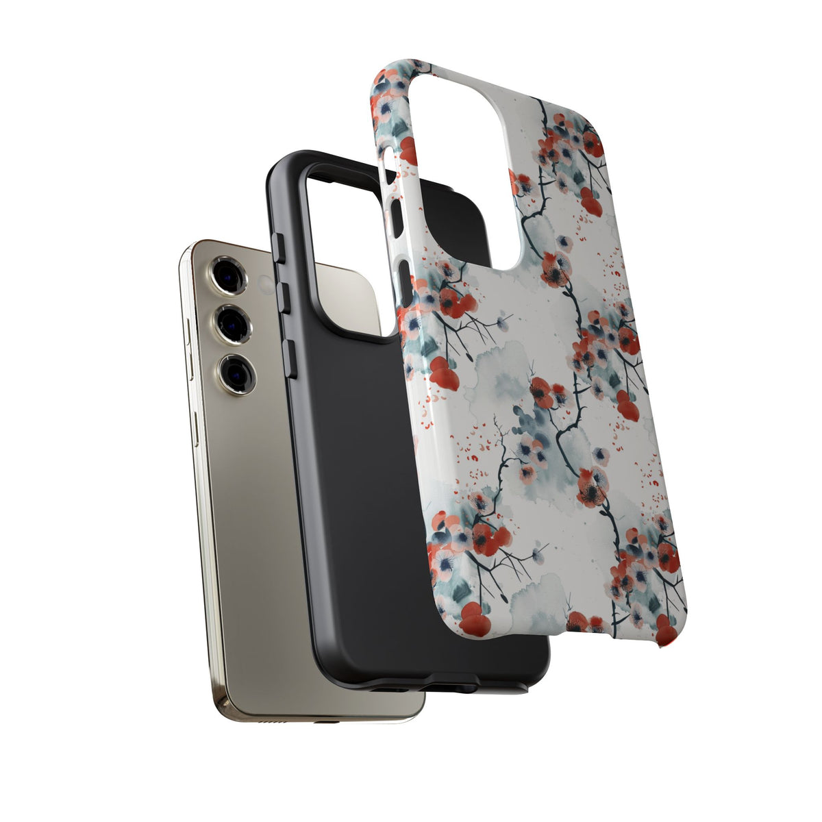 Japanese Pattern Phone Case – Elegant & Timeless Design for Your Phone 507