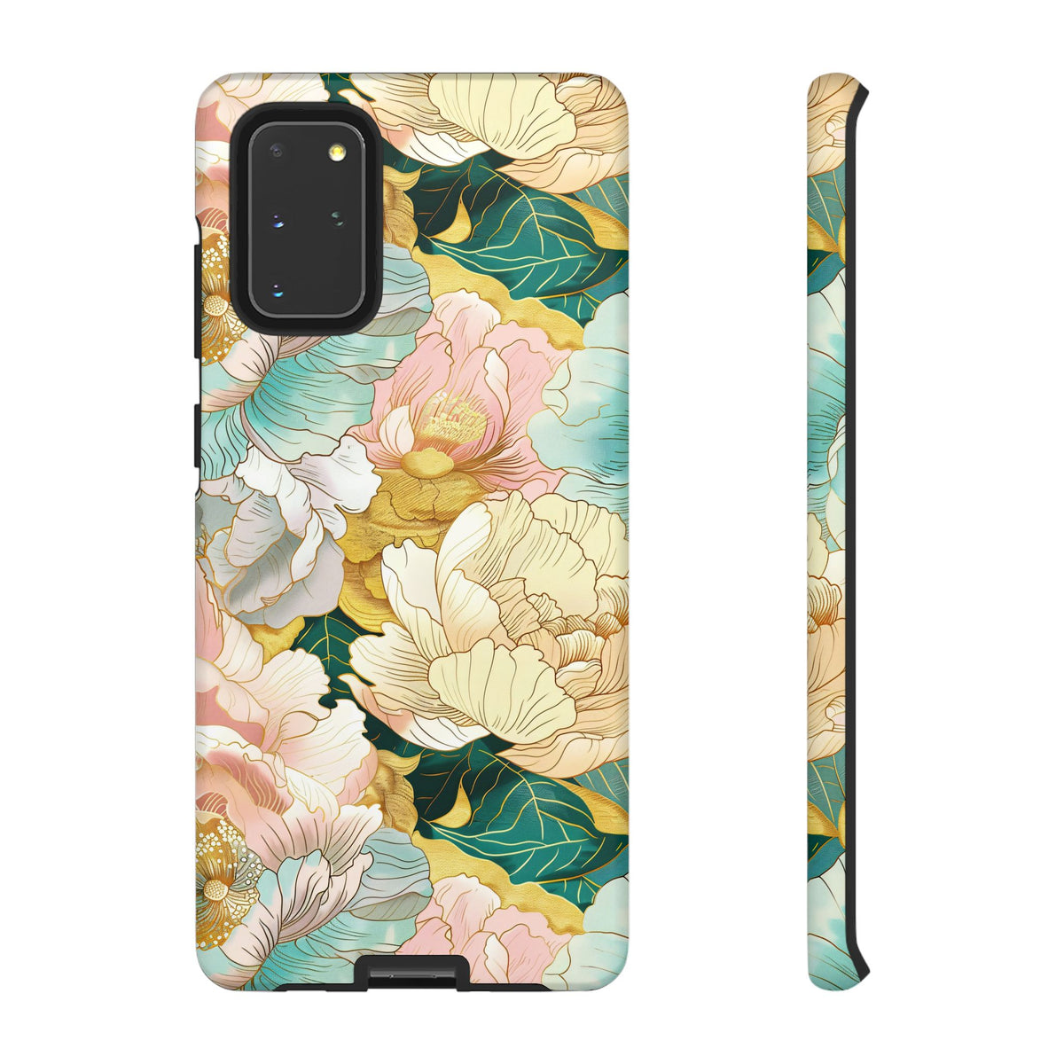 Japanese Blossom Asian Floral Design Phone Case – Elegant Floral Phone Cover