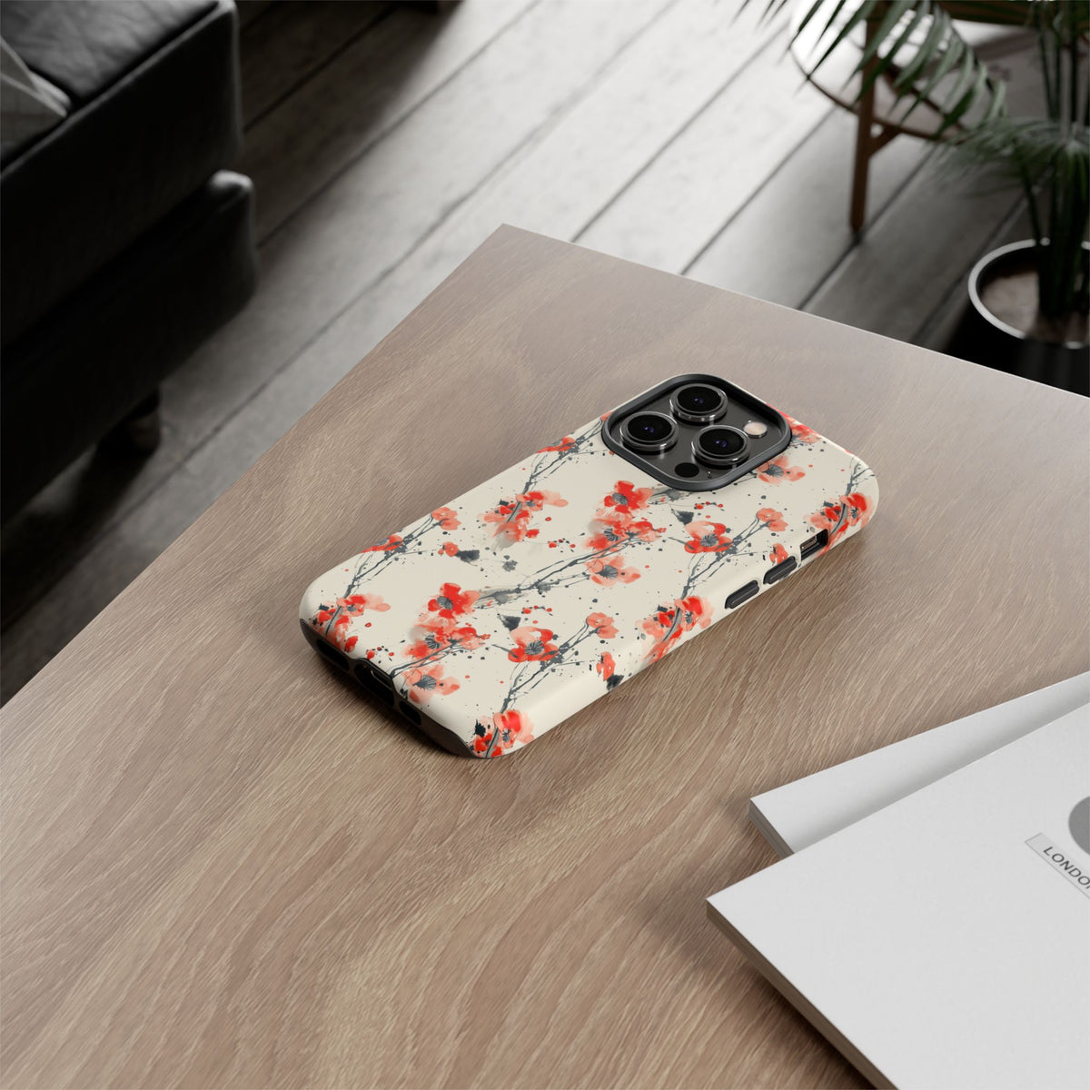 Japanese Pattern Phone Case – Elegant & Timeless Design for Your Phone 045