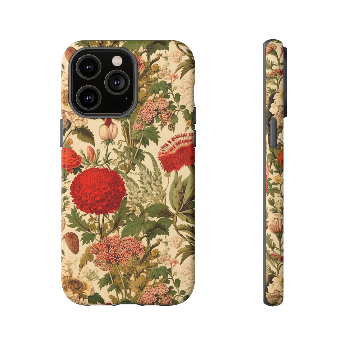 Antique Garden Botanical Phone Case - Vintage Botanical Phone Cover 2