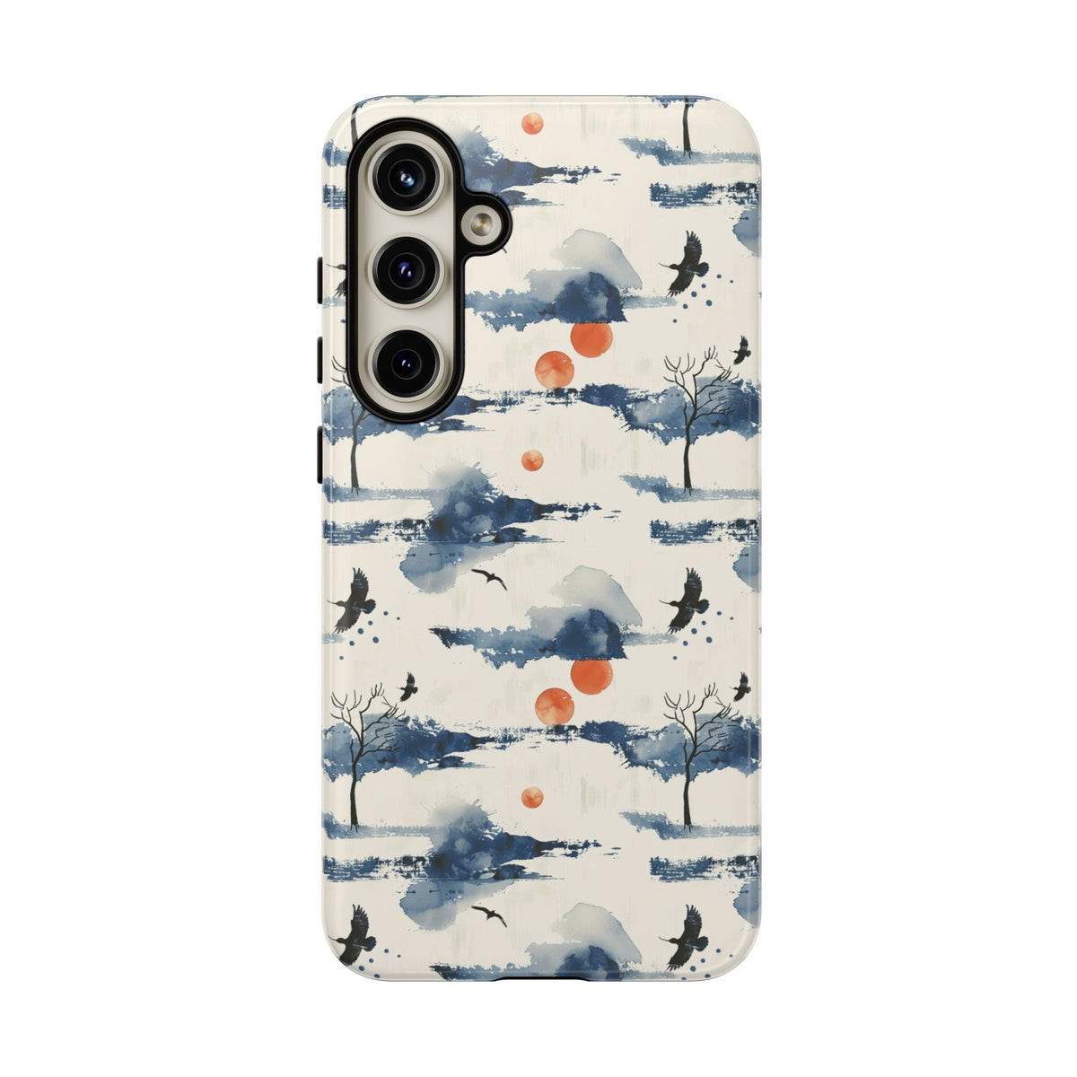 Japanese Pattern Phone Case – Elegant & Timeless Design for Your Phone 030