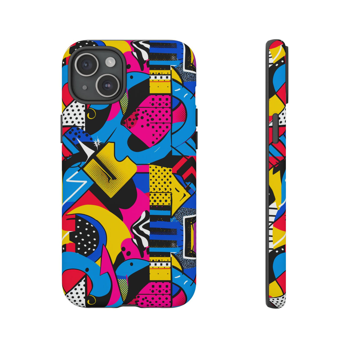 Retro 80s Seamless Phone Case – Vintage Style Meets Modern Protection