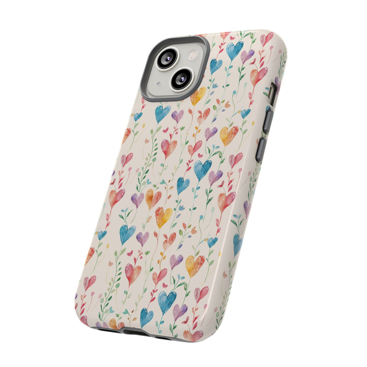 Heart Pattern Phone Case – Stylish & Loving Design for Your Device 226