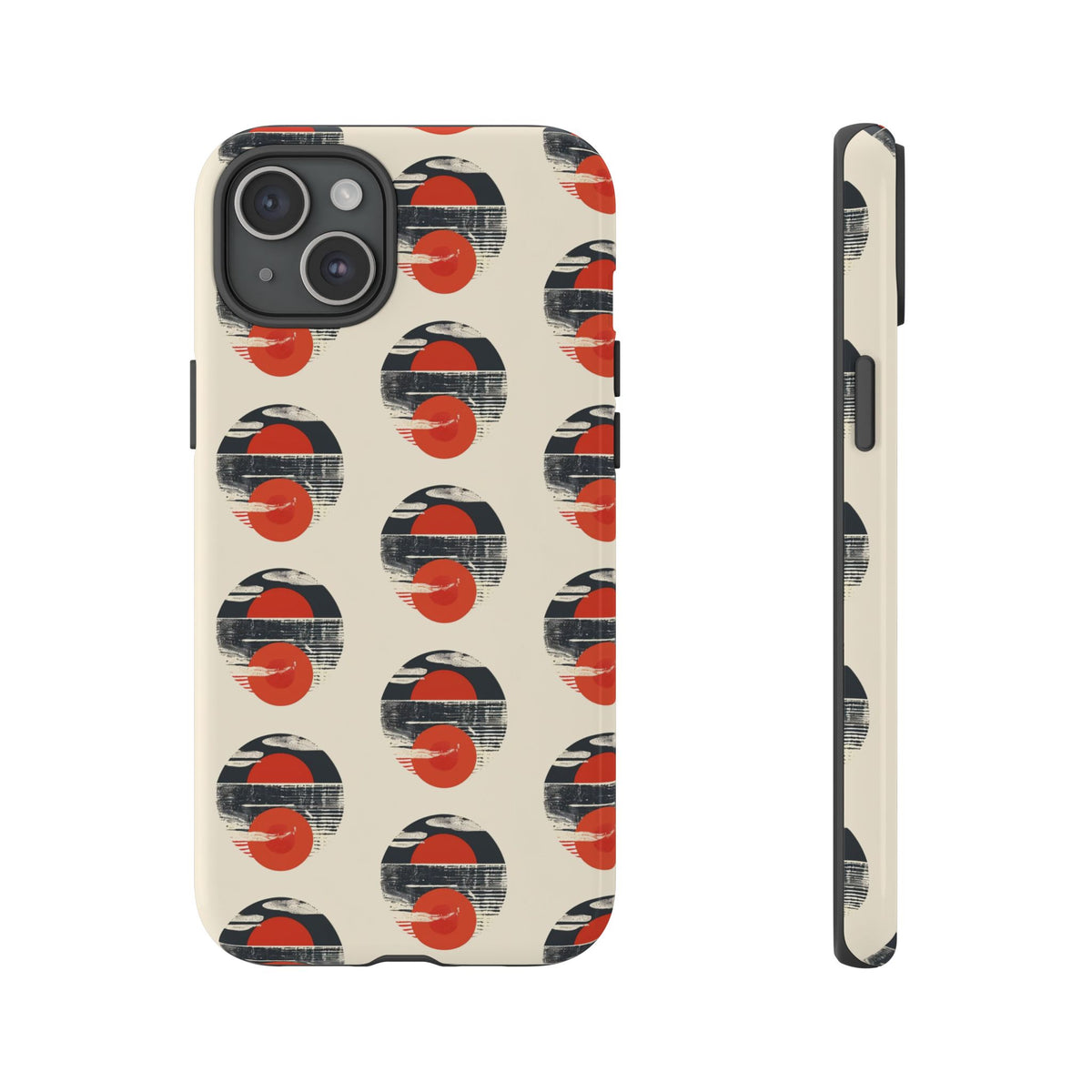 Japanese Pattern Phone Case – Elegant & Timeless Design for Your Phone 098