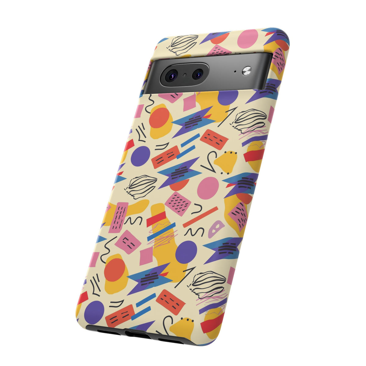 90s Themed Seamless Pattern Phone Case – Embrace Retro Style and Protection 270