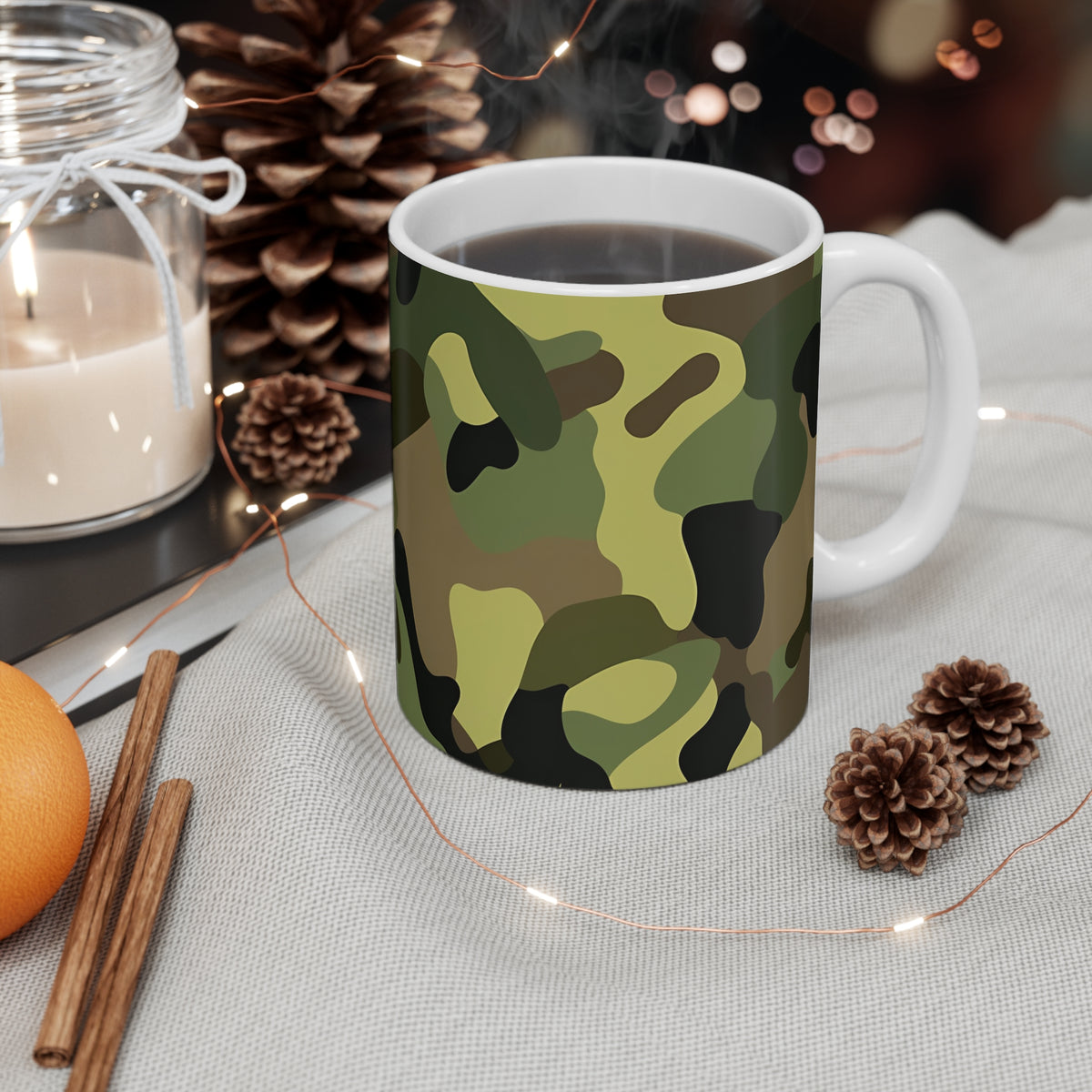 All-Over Camouflage Pattern Coffee Mug 377