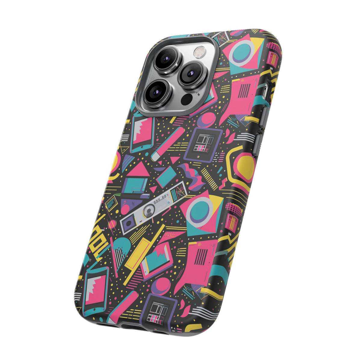 Retro 80s Seamless Phone Case – Vintage Style Meets Modern Protection 192