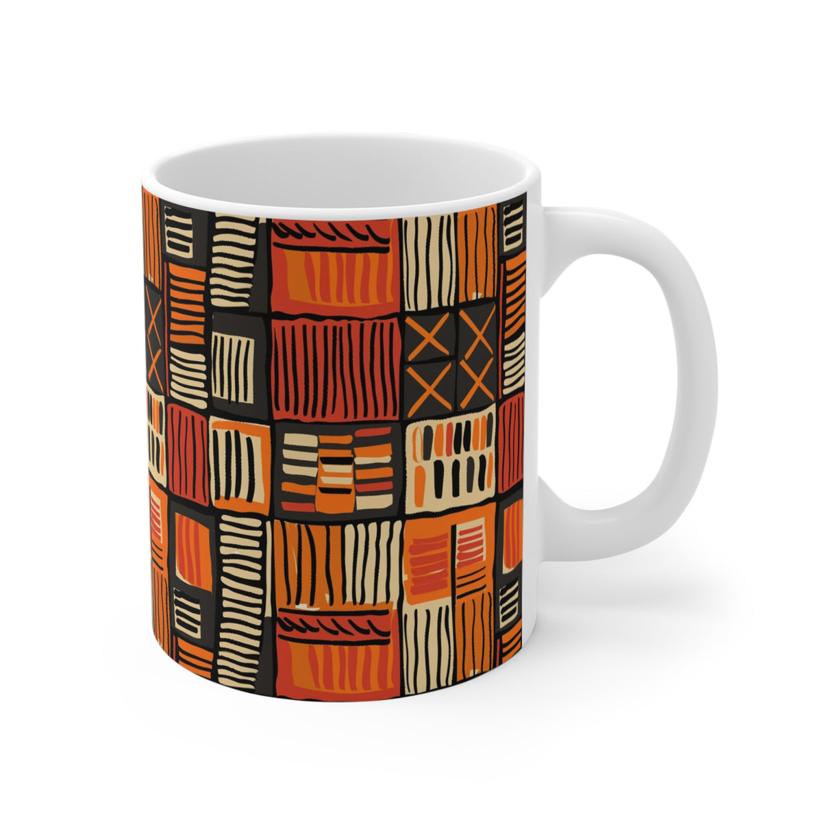 All-Over African Pattern Coffee Mug 520