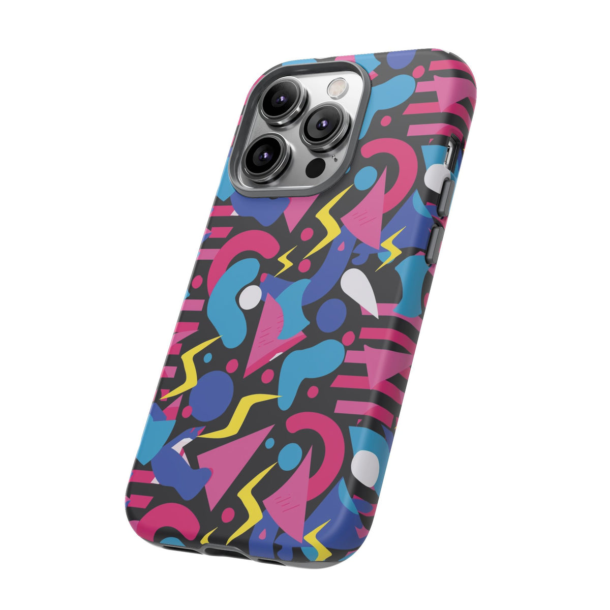 Retro 80s Seamless Phone Case – Vintage Style Meets Modern Protection 096