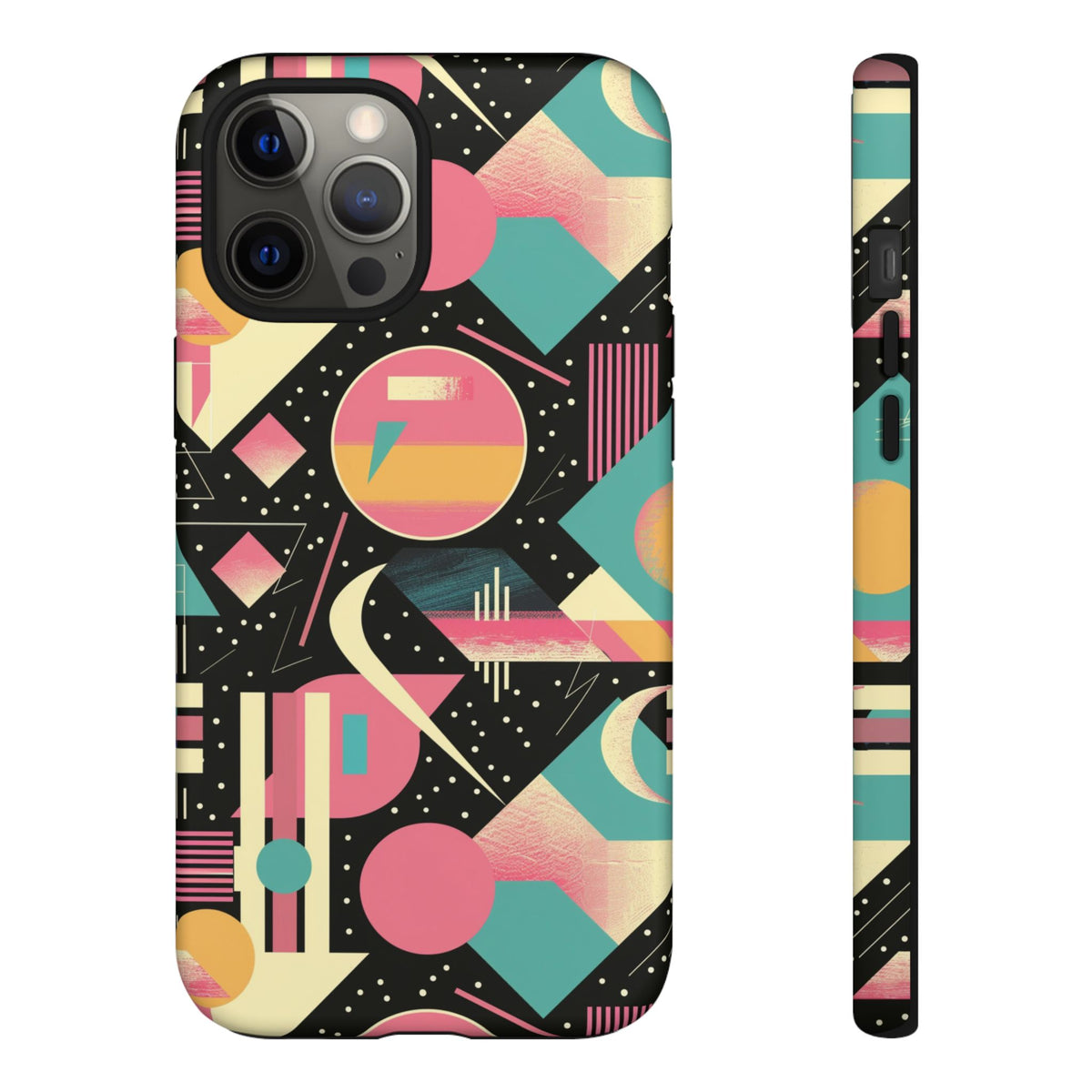 Retro 80s Seamless Phone Case – Vintage Style Meets Modern Protection 8