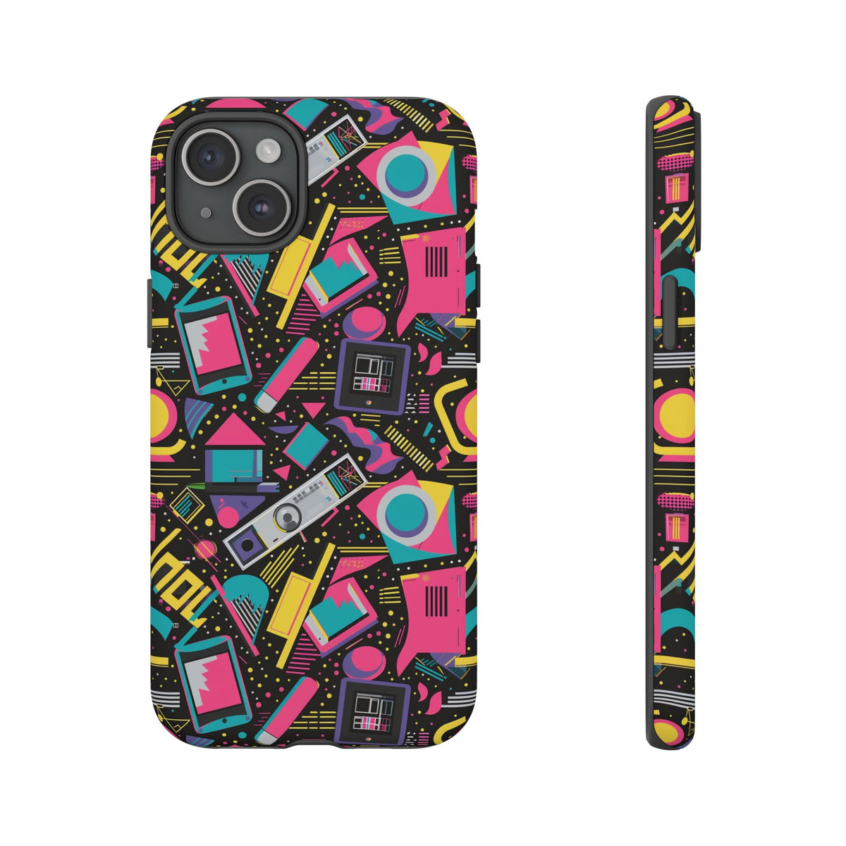 Retro 80s Seamless Phone Case – Vintage Style Meets Modern Protection 192