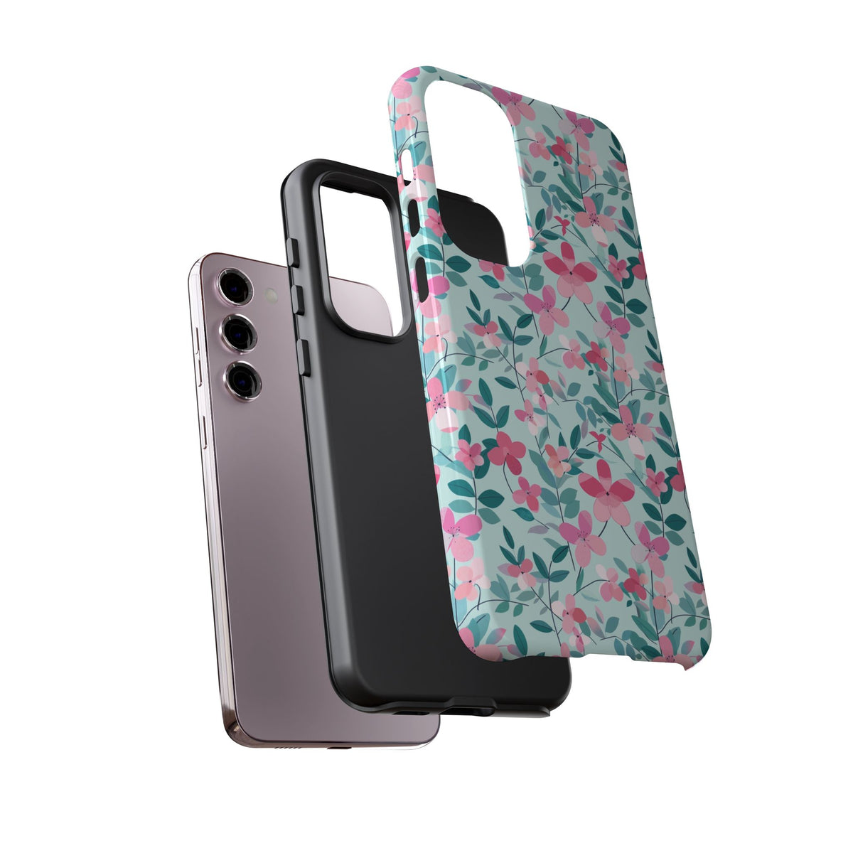 Spring Pattern Phone Case – Fresh & Vibrant Design for Your Phone 412