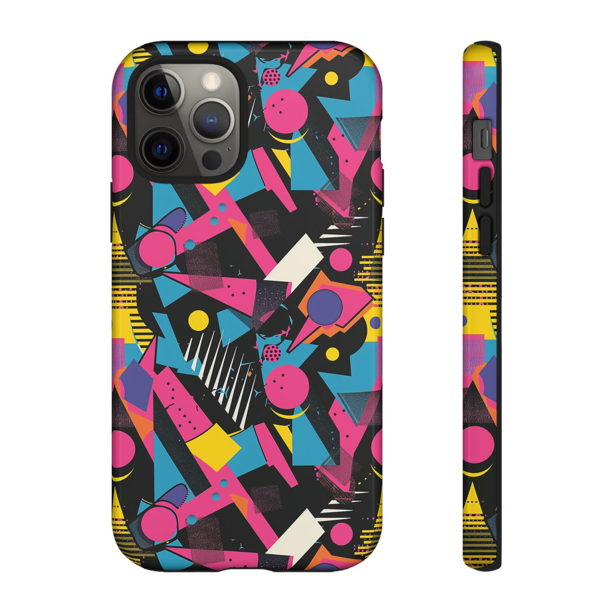 Retro 80s Seamless Phone Case – Vintage Style Meets Modern Protection 077