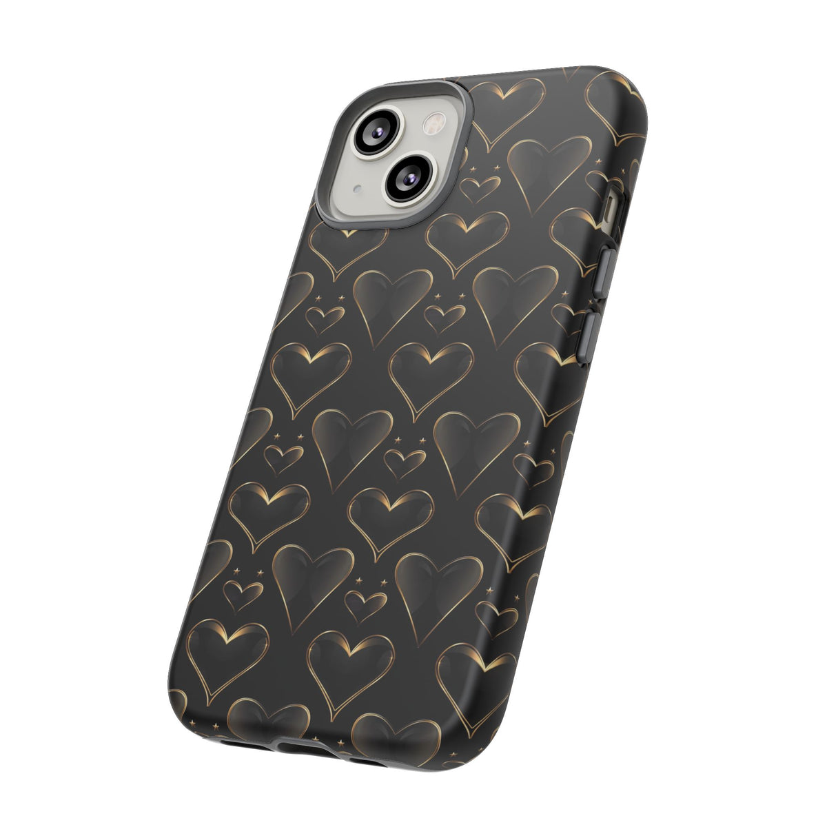 Heart Pattern Phone Case – Stylish & Loving Design for Your Device 362