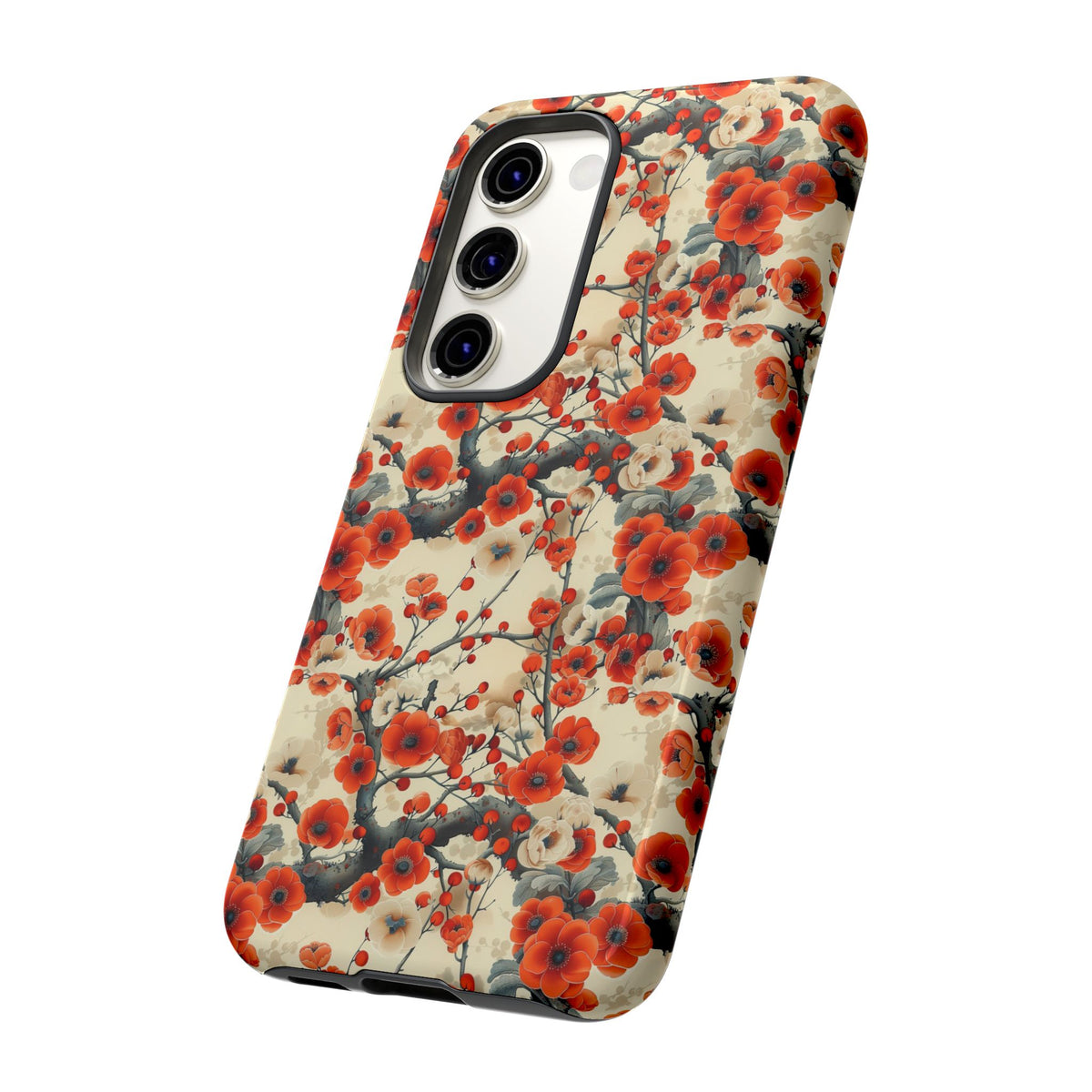 Japanese Pattern Phone Case – Elegant & Timeless Design for Your Phone 084