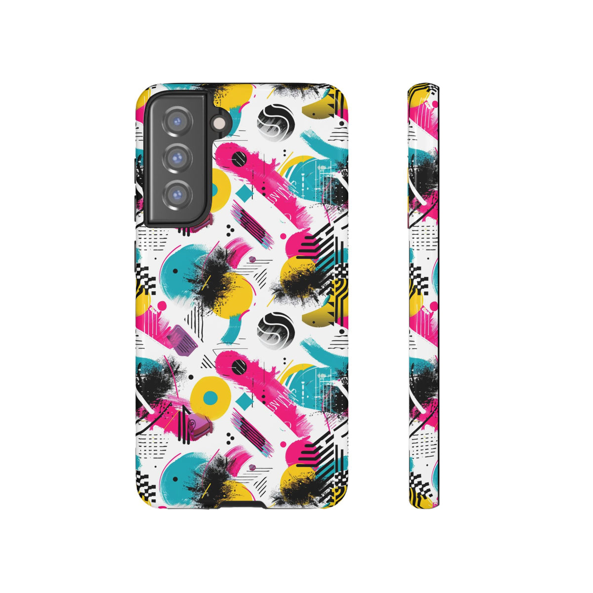 Retro 80s Seamless Phone Case – Vintage Style Meets Modern Protection 135